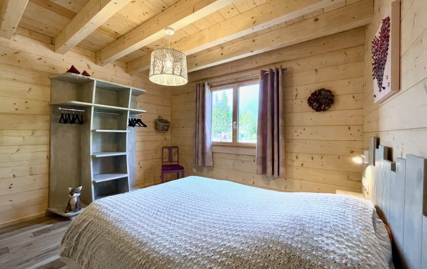 Location de vacances - Chalet à La Pesse - Chambre  Rez de Chaussée