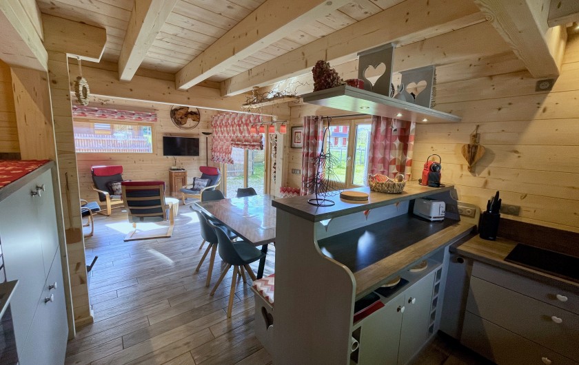 Location de vacances - Chalet à La Pesse - Coin repas - cuisine