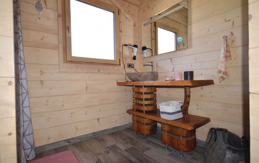 Location de vacances - Chalet à La Pesse - Salle de bain