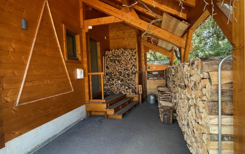 Location de vacances - Chalet à La Pesse - Entrée