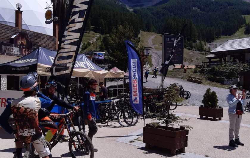 Location de vacances - Appartement à Les Orres - activitée velo