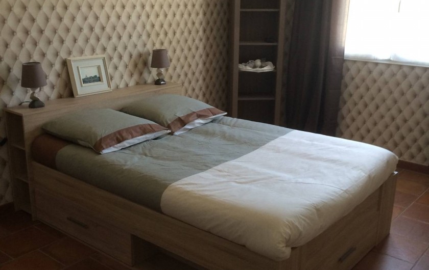 Location de vacances - Villa à Saint-Vivien-de-Médoc - Chambre Grand lit 2 personnes