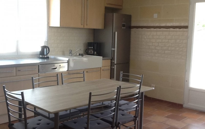 Location de vacances - Villa à Saint-Vivien-de-Médoc - Cuisine/salle-à-manger