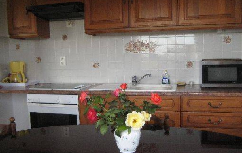 Location de vacances - Appartement à La Londe-les-Maures - cuisine complète équipée