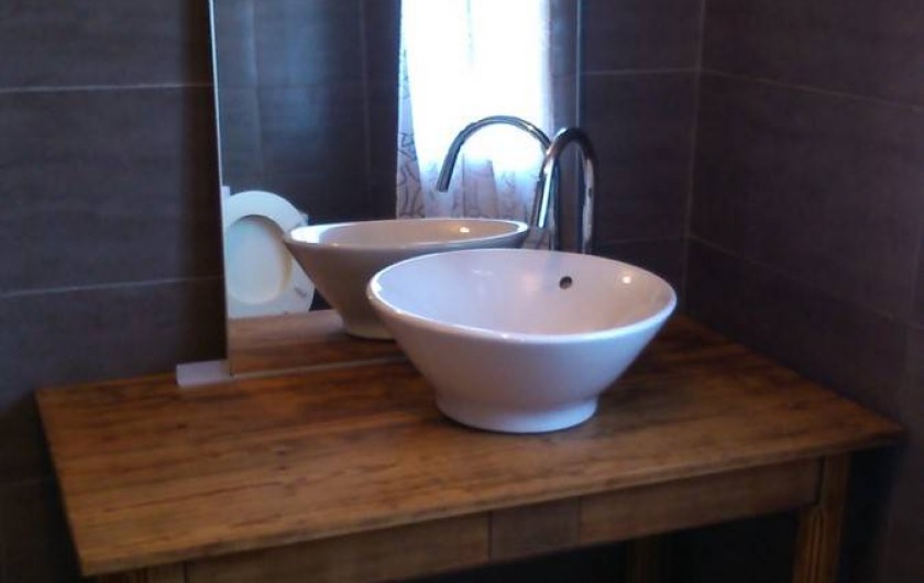 Location de vacances - Appartement à La Londe-les-Maures - sdb