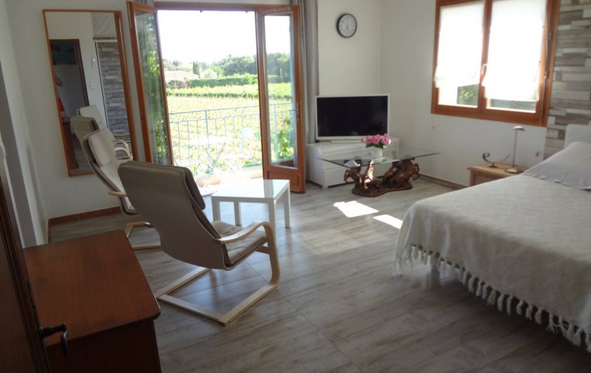 Location de vacances - Appartement à La Londe-les-Maures - télévision 55 pouces