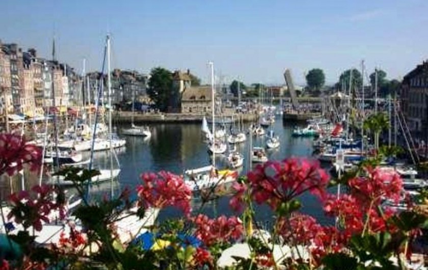 Location de vacances - Appartement à Honfleur - Vue prise de l'appartement