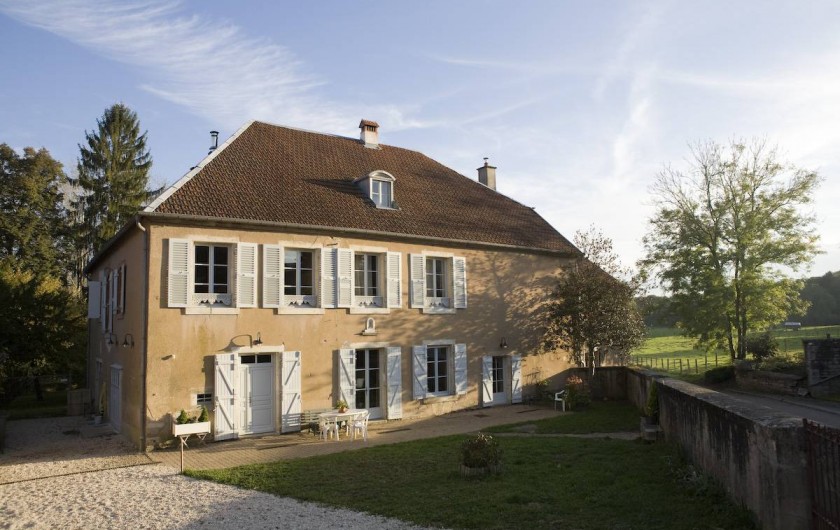 Location de vacances - Chambre d'hôtes à Cenans - Maison d'hôtes de charme datant du XVIIIè