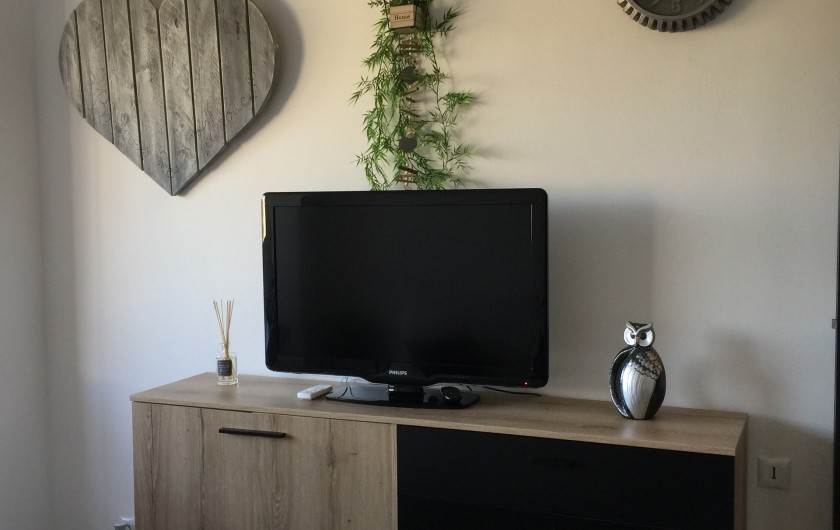 Location de vacances - Appartement à Bormes-les-Mimosas - TV grand écran
