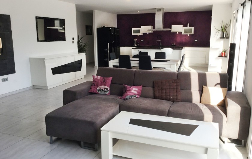 Location de vacances - Villa à Aureille - Coin salon de votre location à Aureille dans les Alpilles