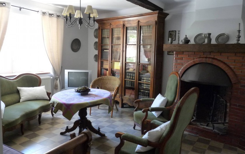 Location de vacances - Gîte à Cournanel - Salon Gîte Adèle