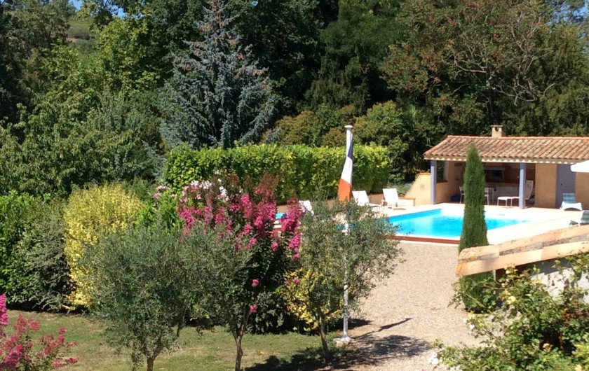 Location de vacances - Gîte à Cournanel - Piscine du propriétaire avec accès limité