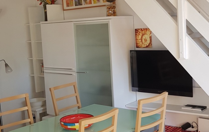 Location de vacances - Villa à Saint-Cyprien Plage - 2ème vue du séjour