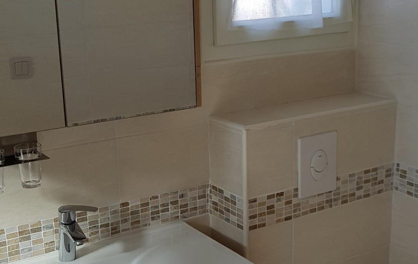 Location de vacances - Villa à Saint-Cyprien Plage - Salle douche 2ème vue