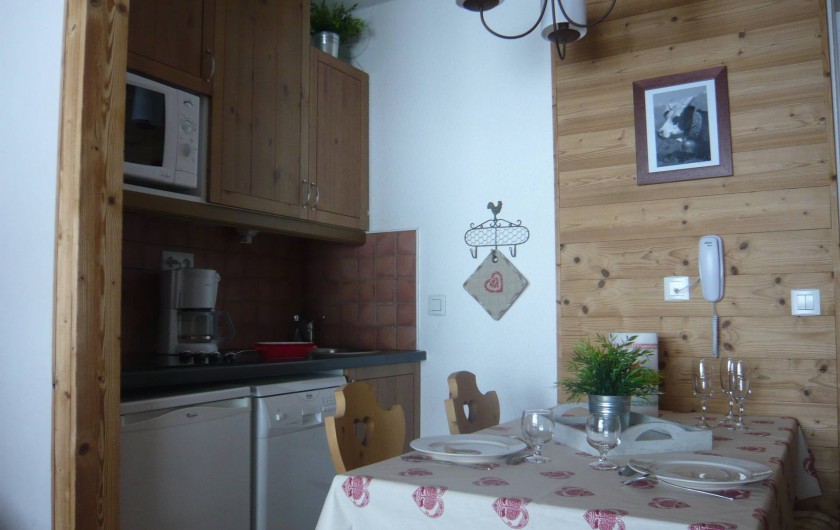 Location de vacances - Appartement à Méribel-Mottaret - Kitchenette