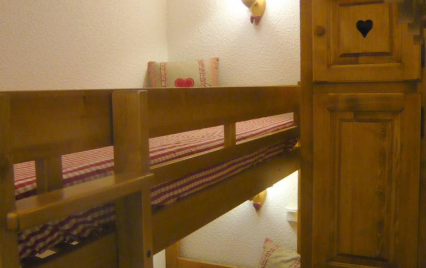 Location de vacances - Appartement à Méribel-Mottaret - chambre avec lits superposés