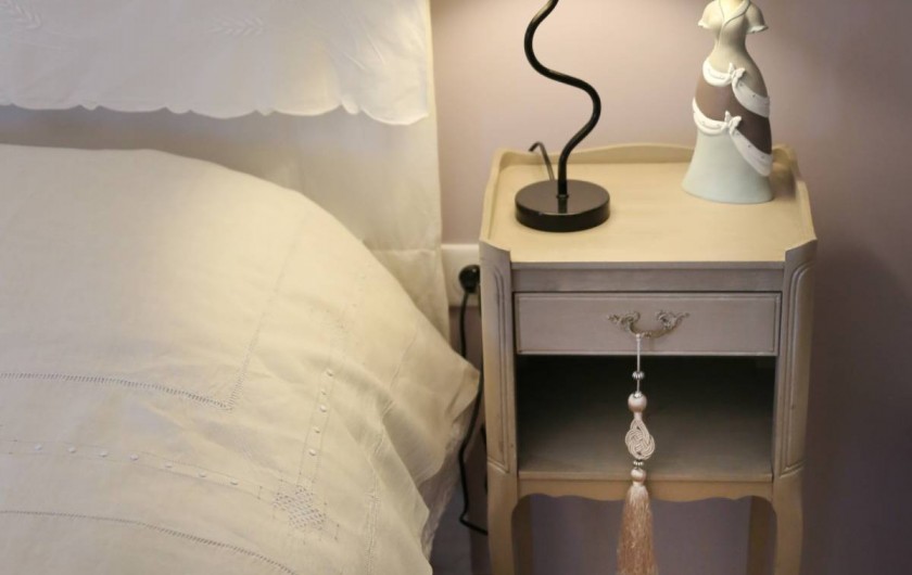 Location de vacances - Villa à Beaulieu-sur-Dordogne - table de chevet