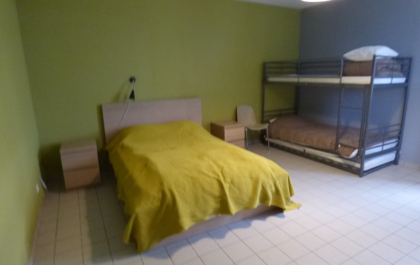 Location de vacances - Gîte à Nouart - chambre tilleul