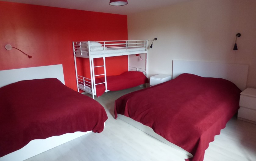 Location de vacances - Gîte à Nouart - chambre eucalyptus