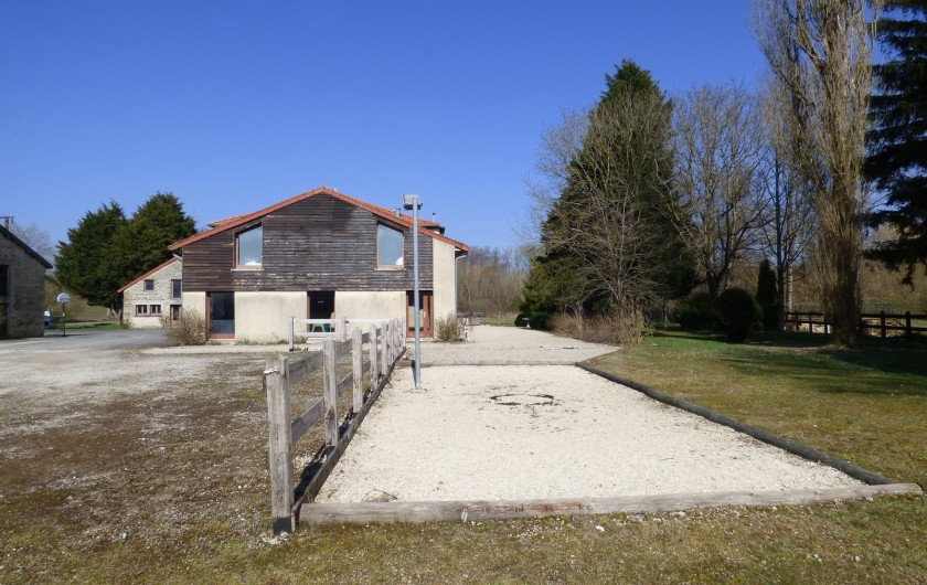 Location de vacances - Gîte à Nouart - terrain de pétanque
