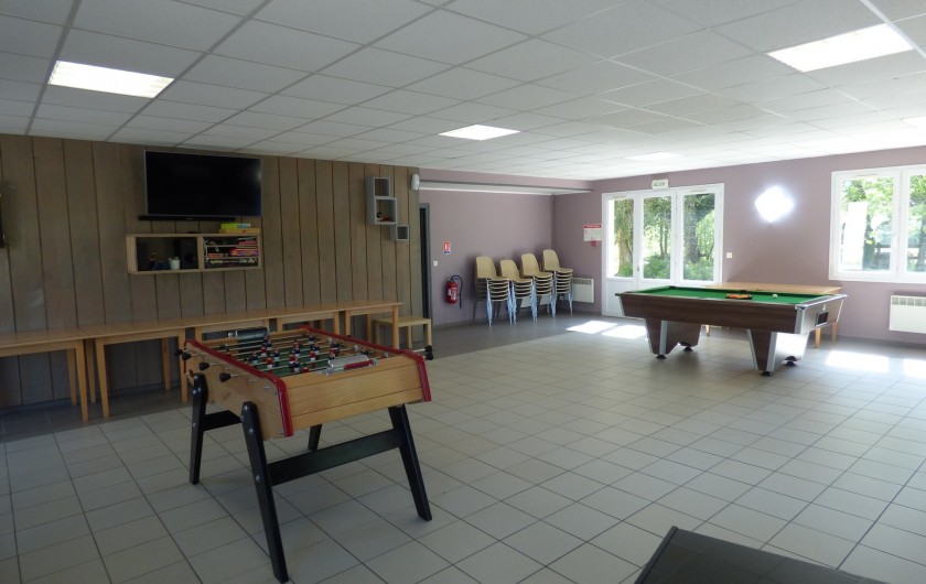 Location de vacances - Gîte à Nouart - salle de jeux