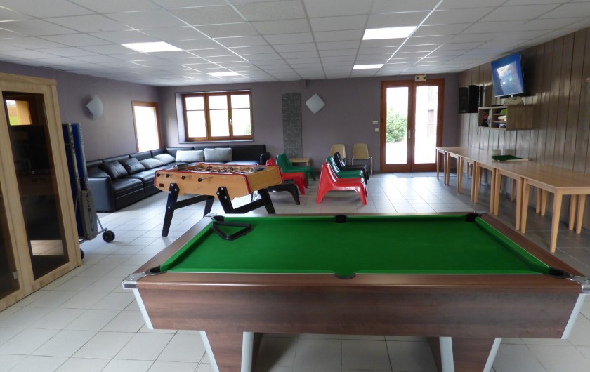 Location de vacances - Gîte à Nouart - salle de jeux