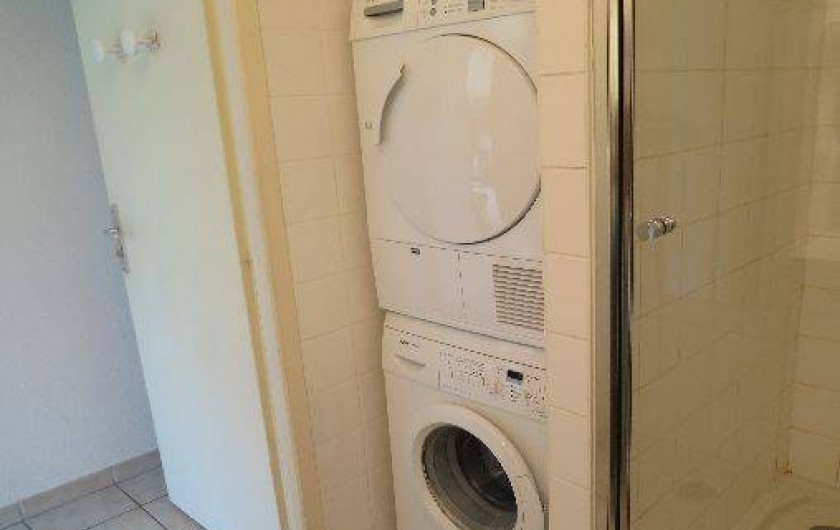 Location de vacances - Appartement à Gérardmer - Machine à laver et sèche linge