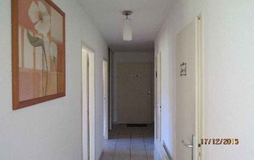Location de vacances - Appartement à Gérardmer - Couloir
