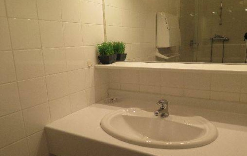 Location de vacances - Appartement à Gérardmer - Lavabo dans salle de bains