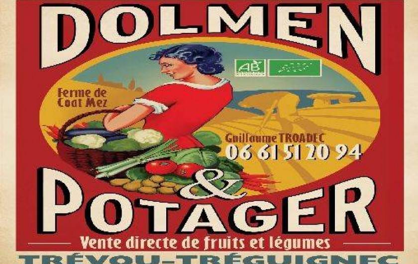 Location de vacances - Appartement à Trévou-Tréguignec - Notre fils Guillaume, maraîcher bio en vente directe de fruits et légumes