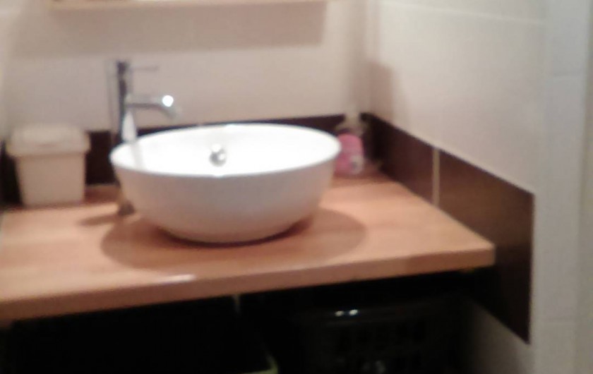 Location de vacances - Maison - Villa à Port-la-Nouvelle - vasque et douche