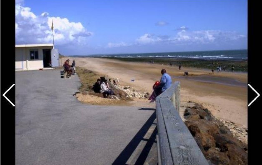 Location de vacances - Villa à La Tranche-sur-Mer - plage 1 à 150 m exposition sud et poste de garde