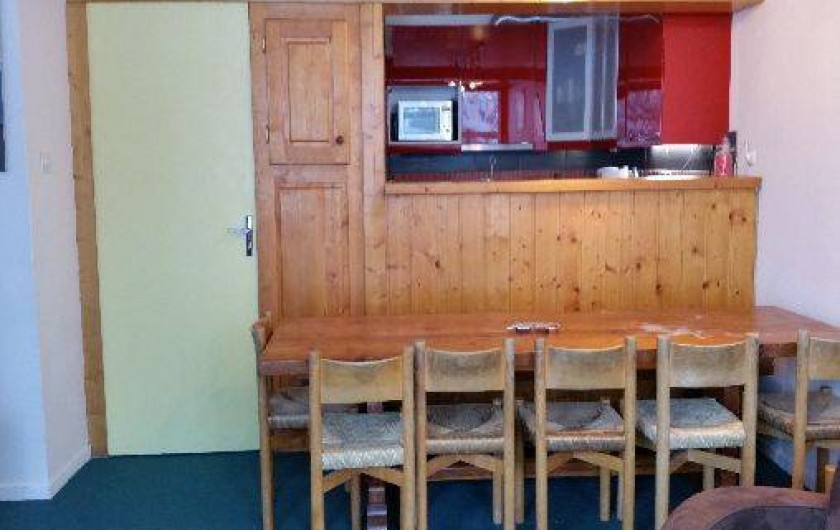 Location de vacances - Appartement à Les Arcs - Salle à manger
