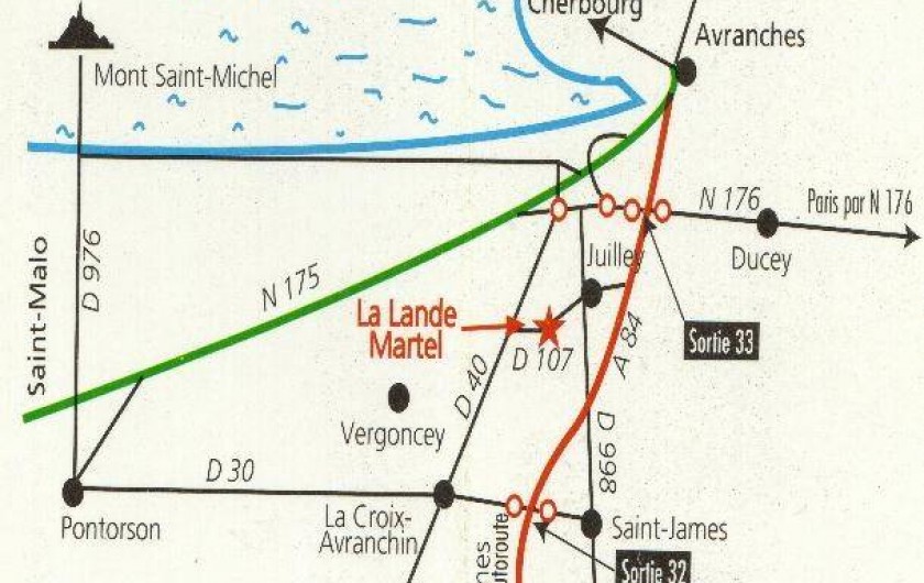 Location de vacances - Gîte à Ducey