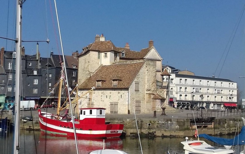 Location de vacances - Gîte à Marais-Vernier - La Lieutenance à Honfleur