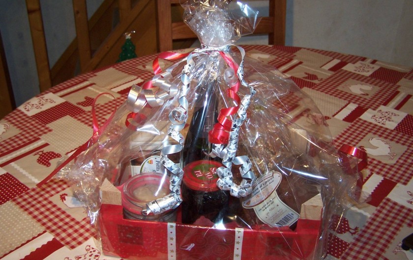 Location de vacances - Gîte à Marais-Vernier - Panier gourmand de Noël