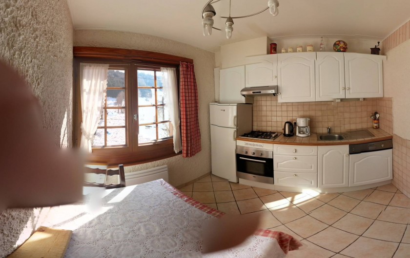 Location de vacances - Gîte à Habère-Poche - La cuisine équipée
