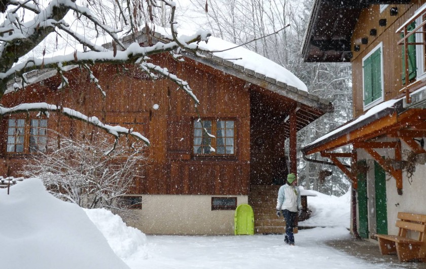 Location de vacances - Gîte à Habère-Poche - Le gîte "Les Contamines"