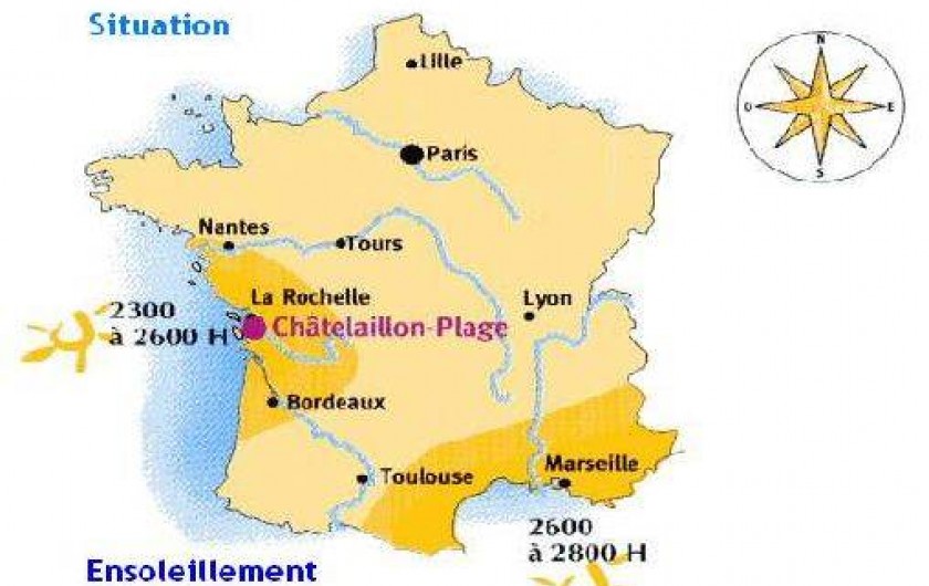 Location de vacances - Appartement à Châtelaillon-Plage