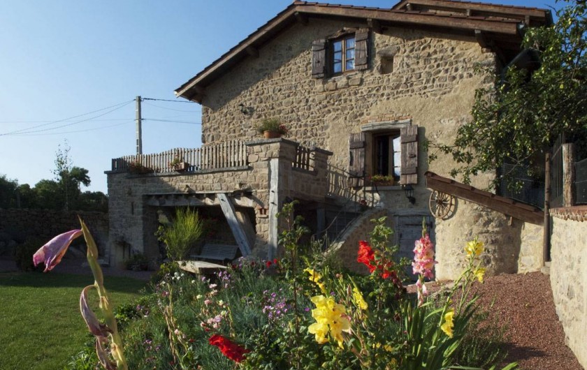 Location de vacances - Gîte à Chirassimont - Maison côté sud