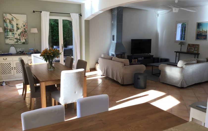 Location de vacances - Maison - Villa à Sanary-sur-Mer - Salon / Séjour