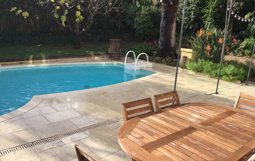 Location de vacances - Maison - Villa à Sanary-sur-Mer - Terrasse/Piscine