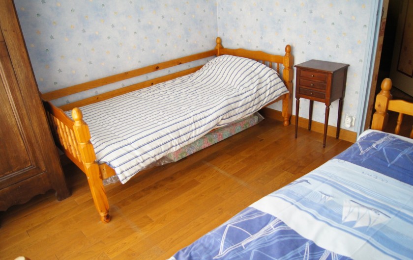 Location de vacances - Appartement à Saint-Malo - Chambre enfants (deux lits 90x190)