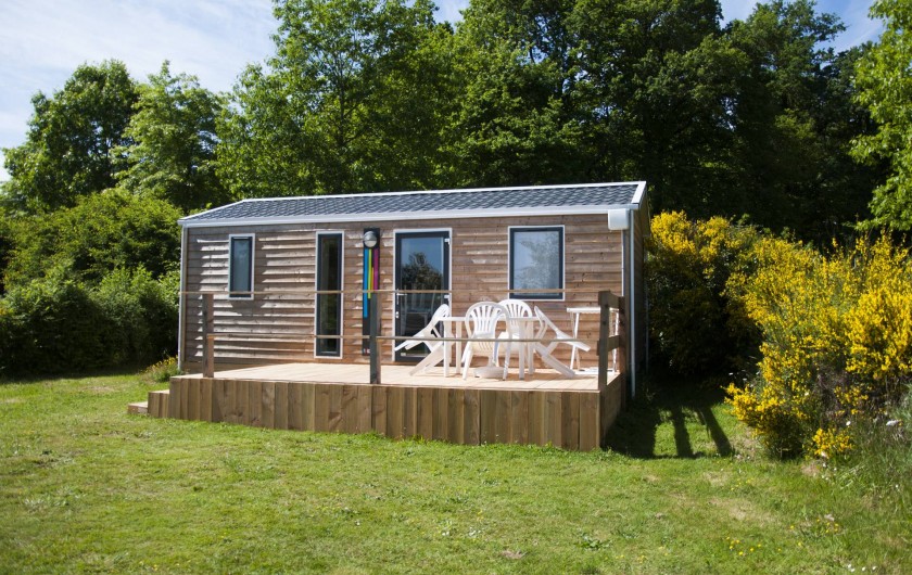 Location de vacances - Camping à Pressignac - Mobil-home 2 chambres