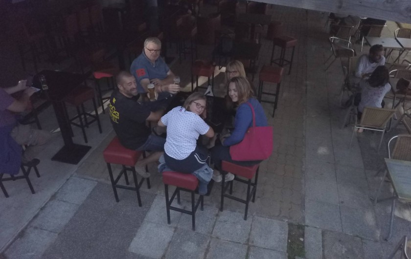 Location de vacances - Camping à Pressignac - En soirée