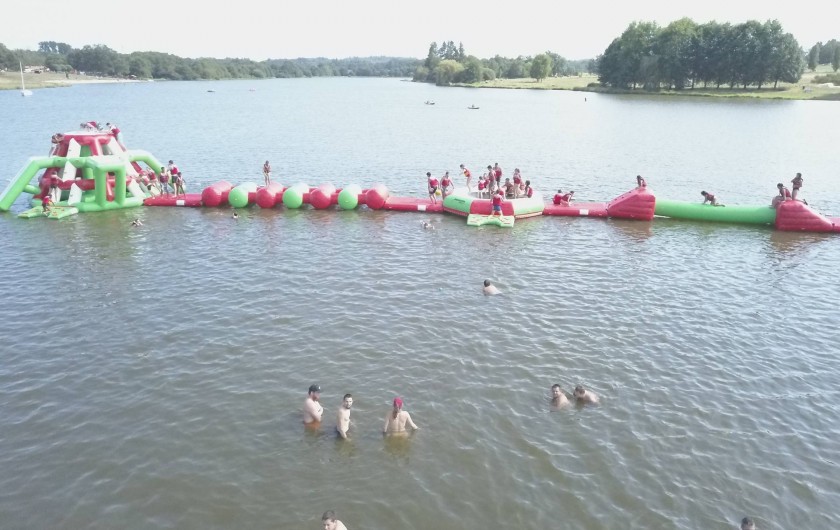 Location de vacances - Camping à Pressignac - Structure gonflable