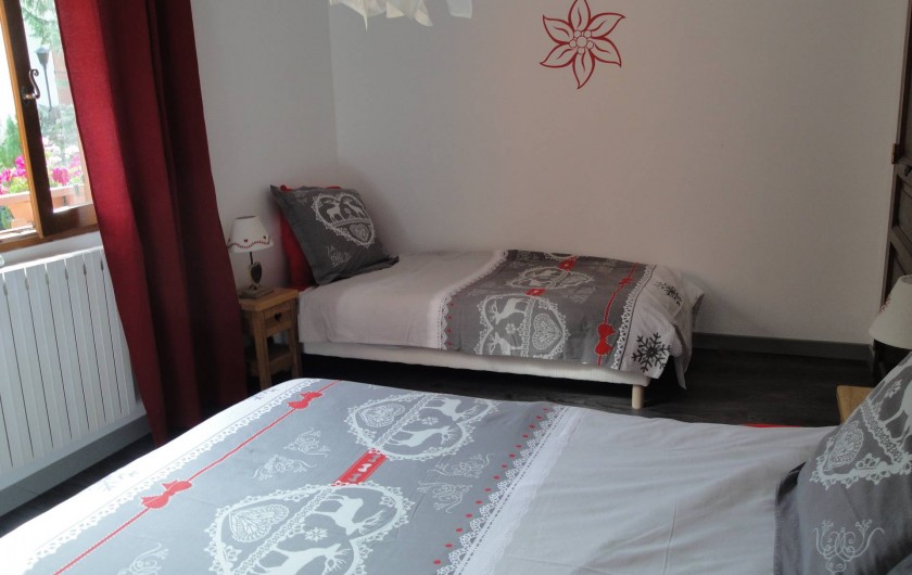 Location de vacances - Appartement à Valloire - CHAMBRE 1- lit de 90