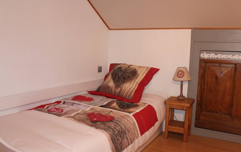 Location de vacances - Appartement à Valloire - CHAMBRE 3 banquette gigogne2x90