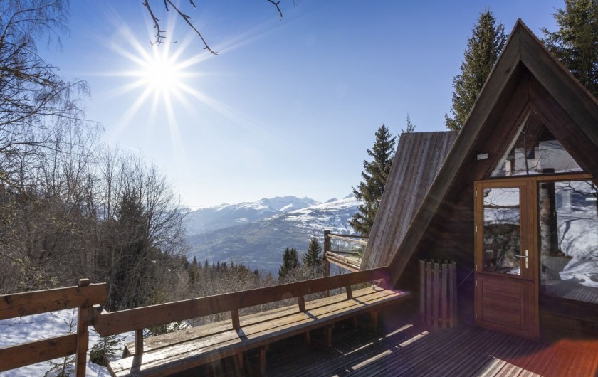 Location de vacances - Chalet à Bourg-Saint-Maurice - Terrasse