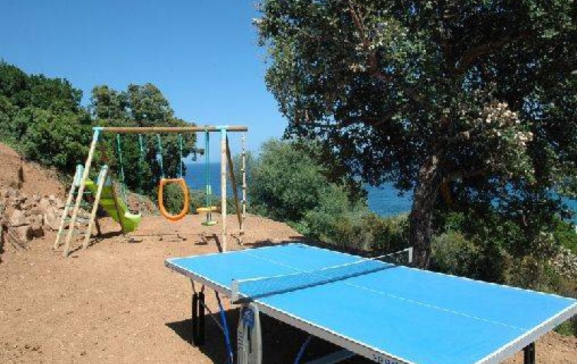 Location de vacances - Villa à Sainte-Lucie de Porto-Vecchio - Aire de jeux